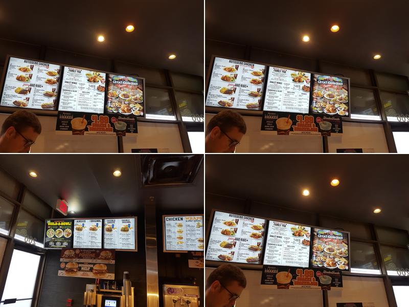 Harvey's Menu