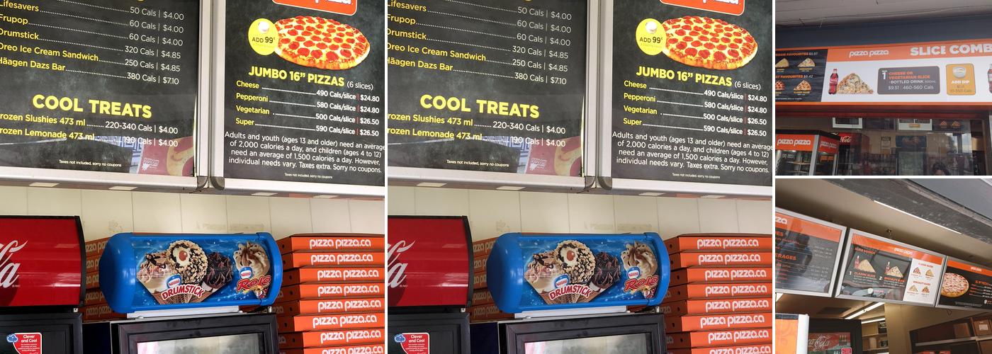 Pizza Pizza - Summer Location Menu