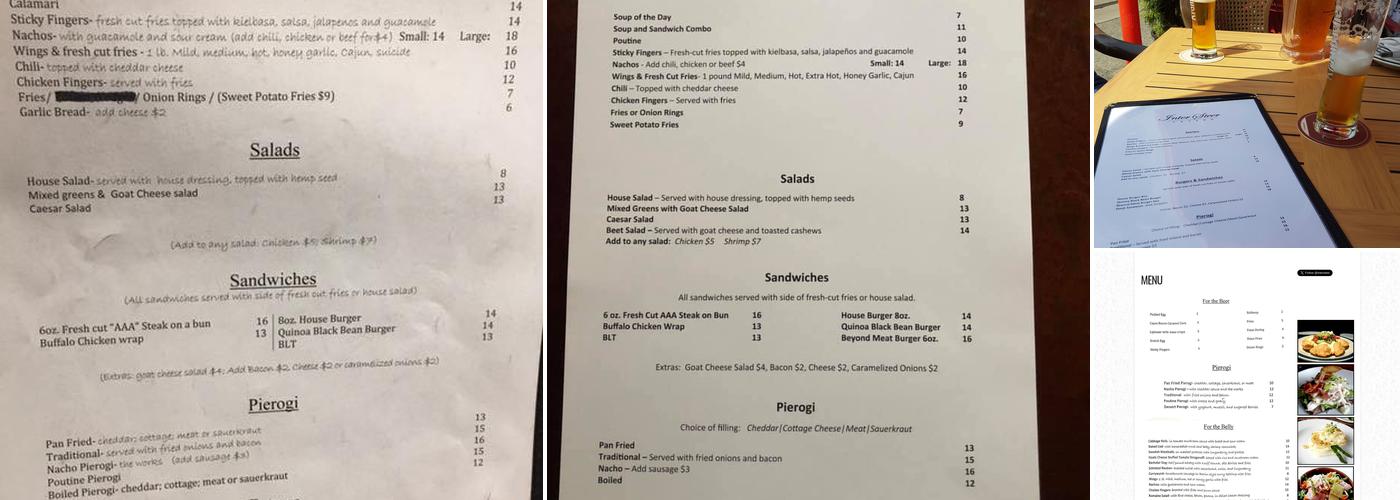 Inter Steer Restaurant Menu