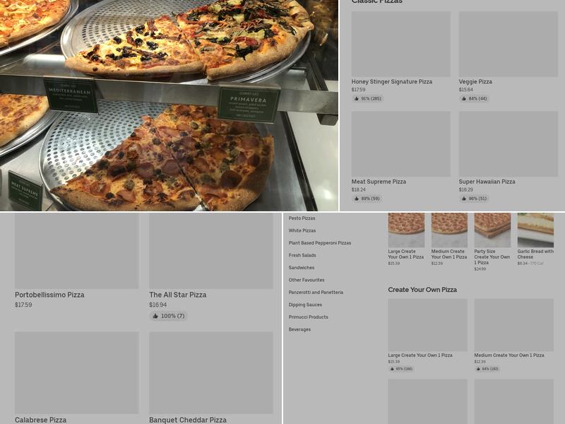 Pizza Nova Menu