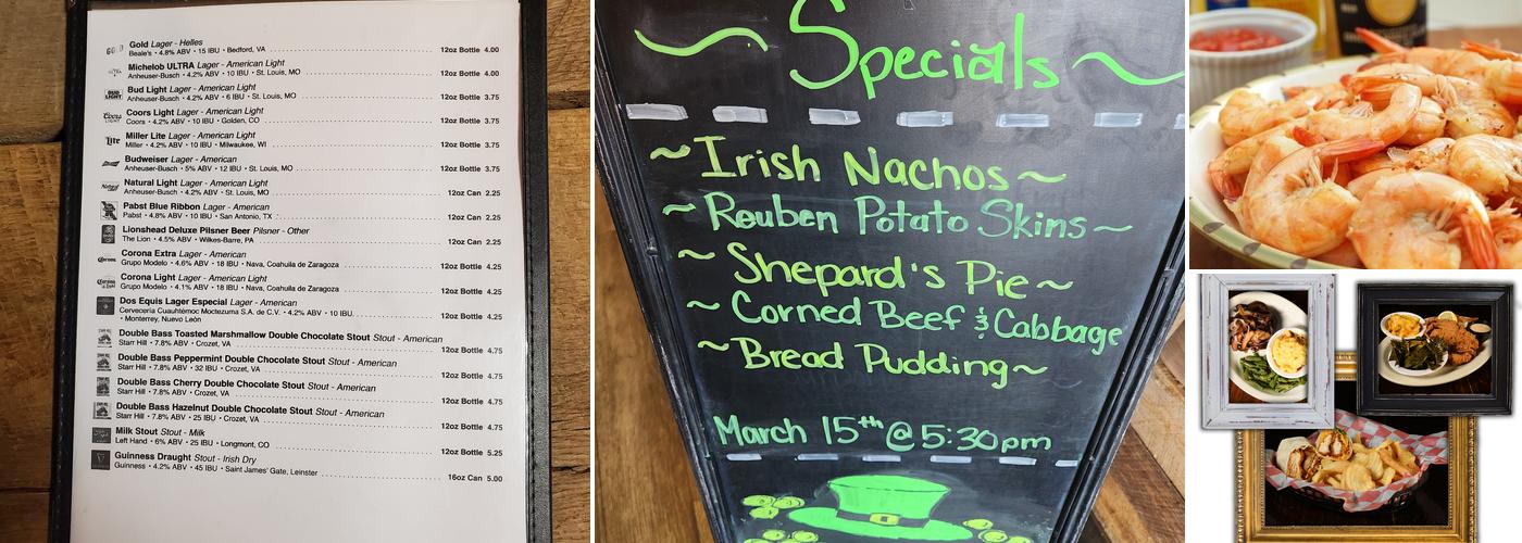 Long Mountain Grill Menu