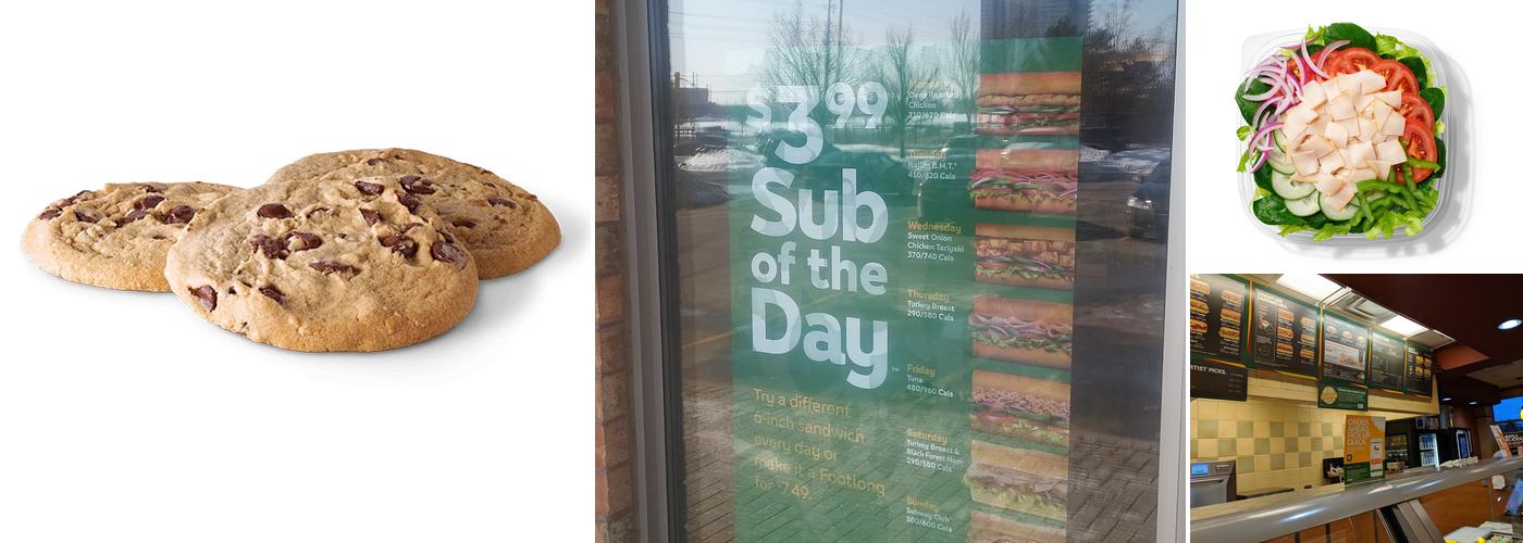 Subway Menu