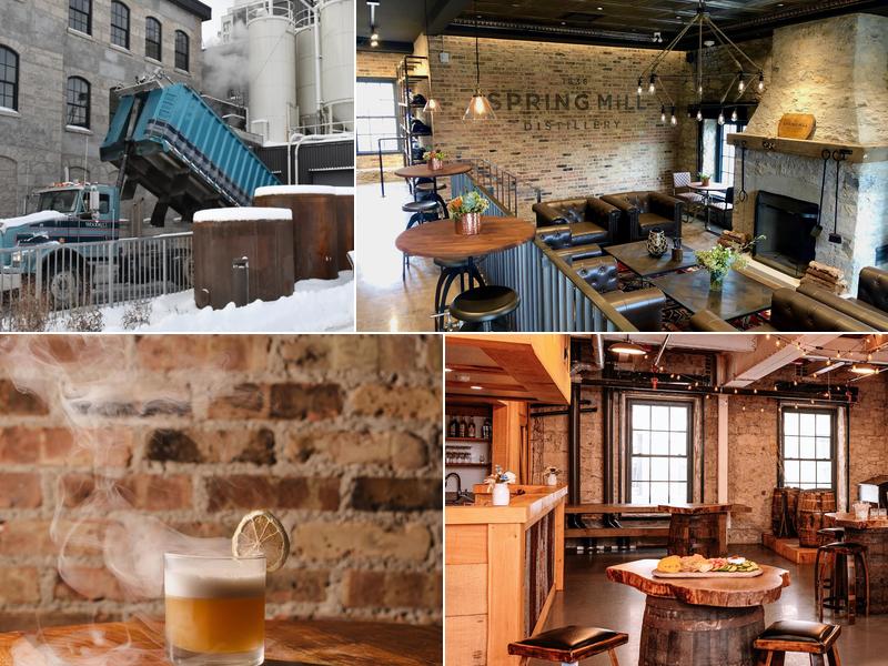 The Ward Bar at Spring Mill Distillery 43 Arthur St S, Guelph
