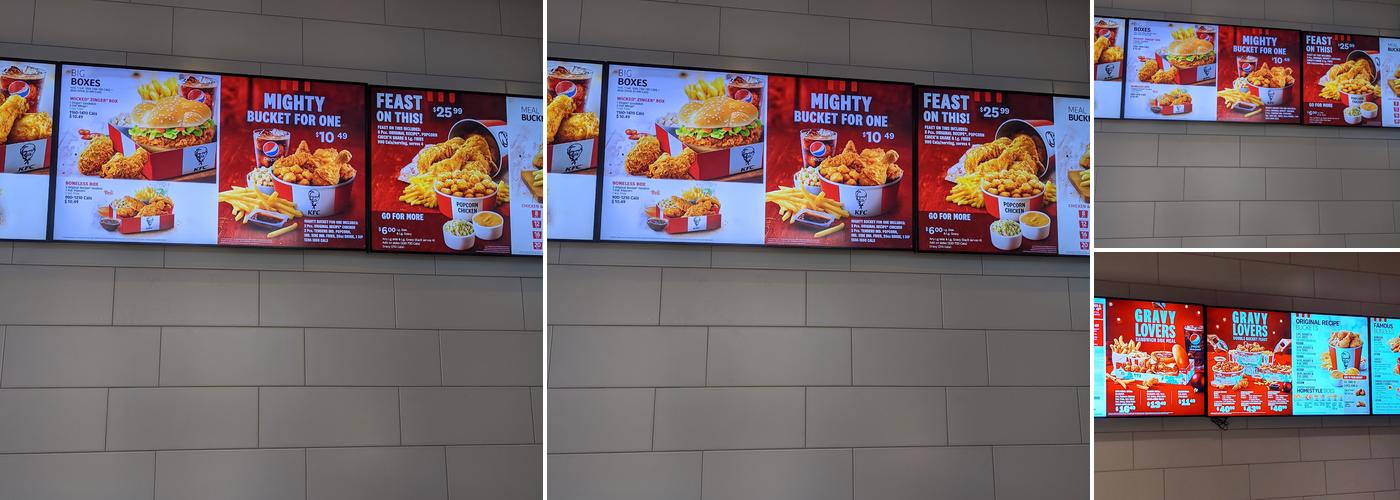 KFC Menu