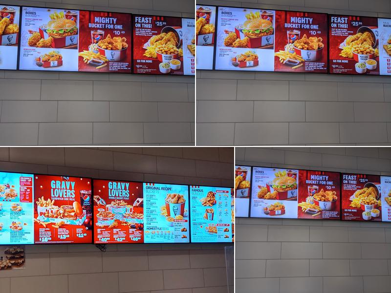KFC Menu