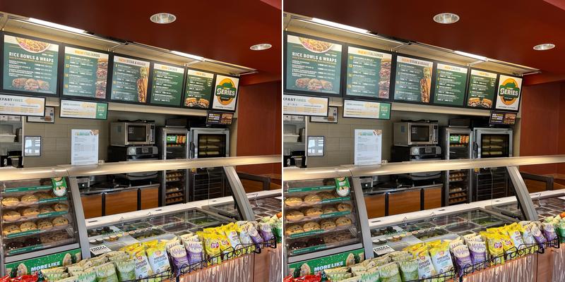 Subway Menu