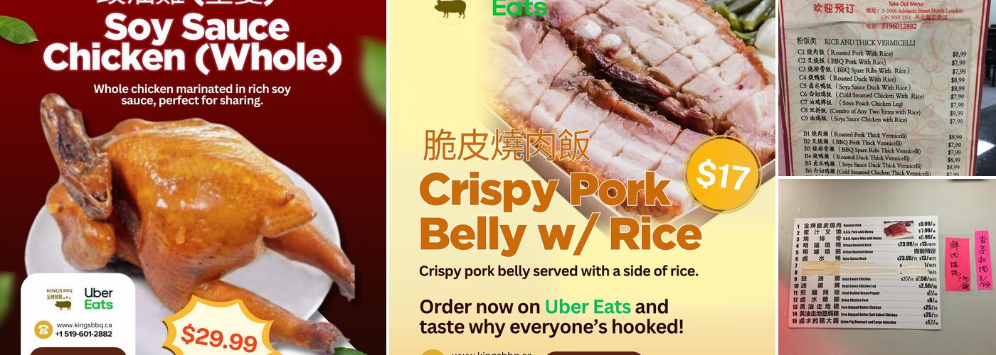 Kings BBQ Menu