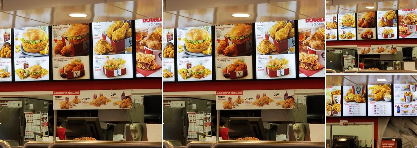 PFK Menu