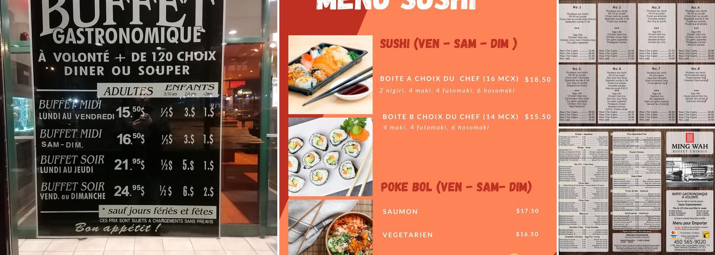 Mingwah Menu