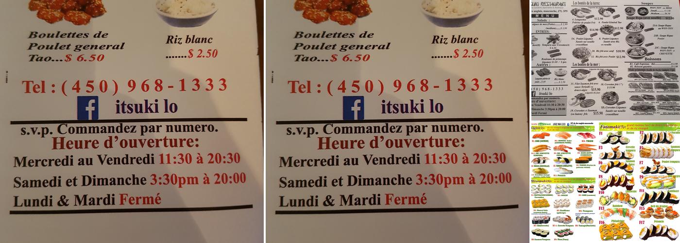 Itsuki Menu