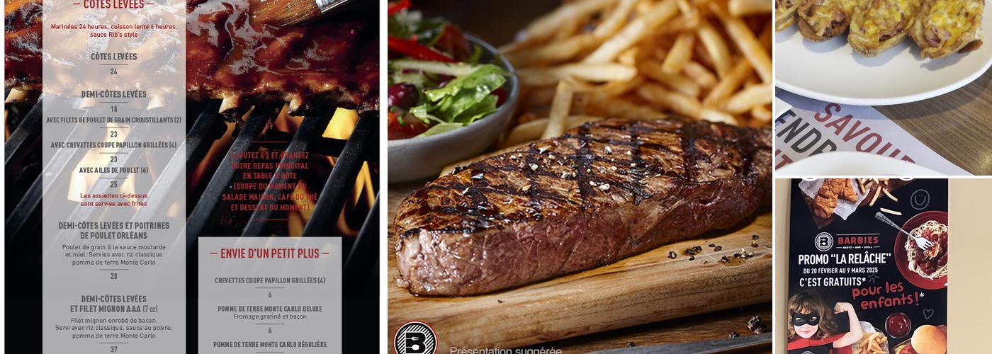 Restaurant Barbies Menu