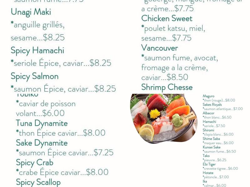 Ambiance D'Asie 88 Menu