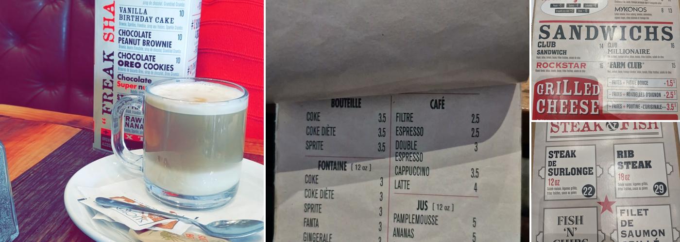 Rockstar Burger Bar Menu