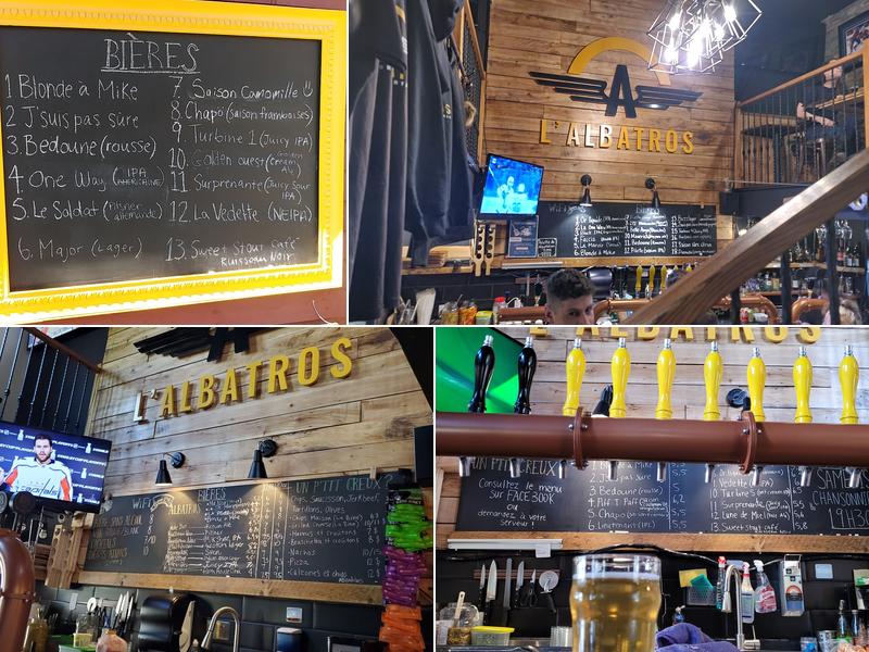 L'Albatros - Brasserie Artisanale Menu