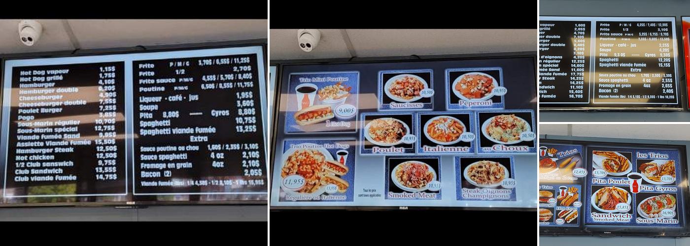 Restaurant L'Etoile Notre-Dame Menu