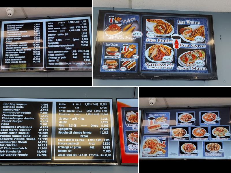 Restaurant L'Etoile Notre-Dame Menu