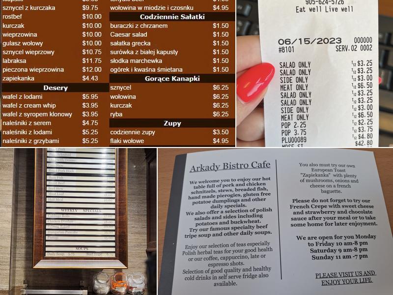 Arkady Menu