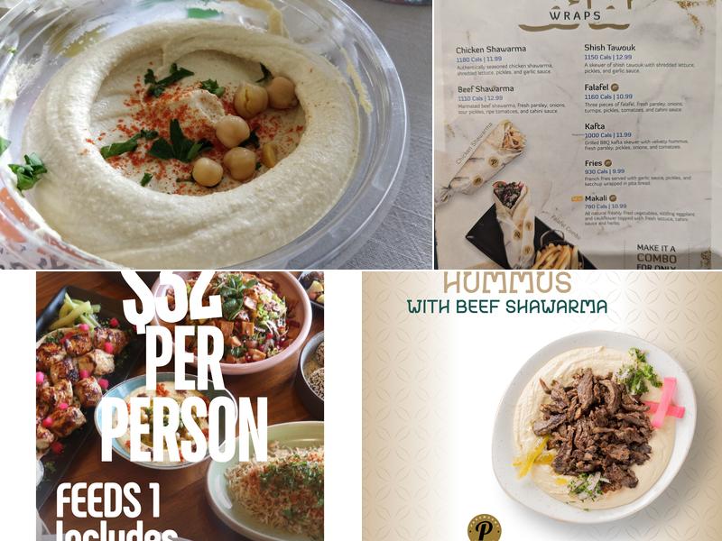 Paramount Middle Eastern Kitchen Menu