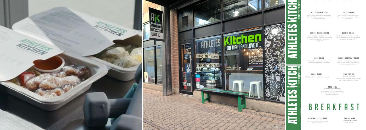 Athletes Kitchen Menu