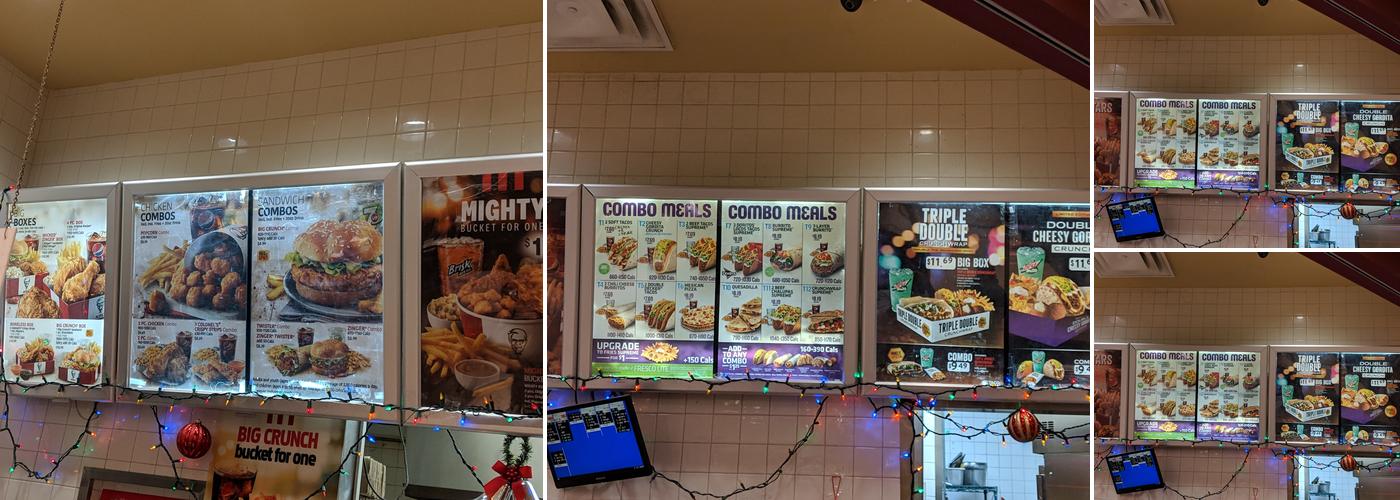 KFC Menu