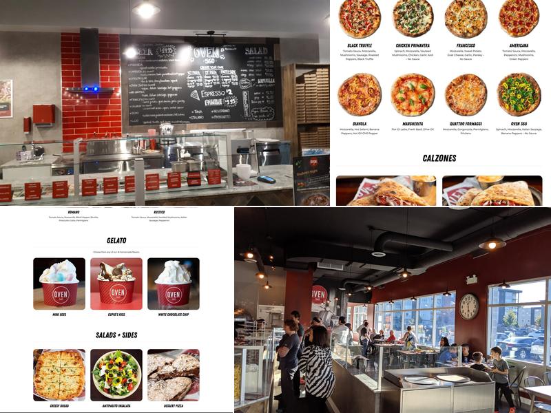 Oven 360 Leamington Menu