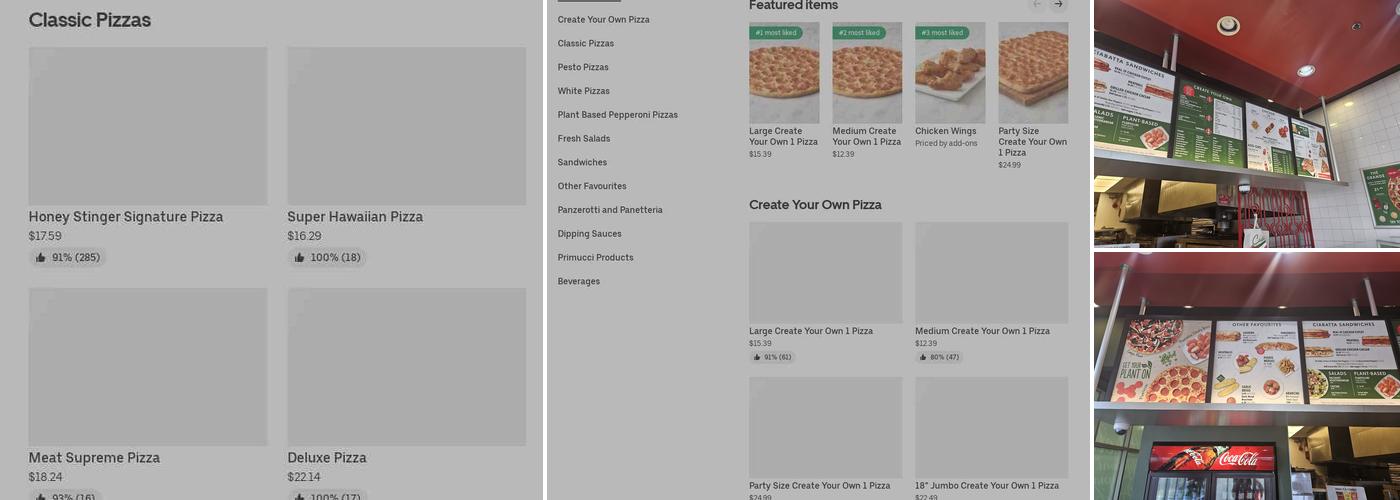 Pizza Nova Menu