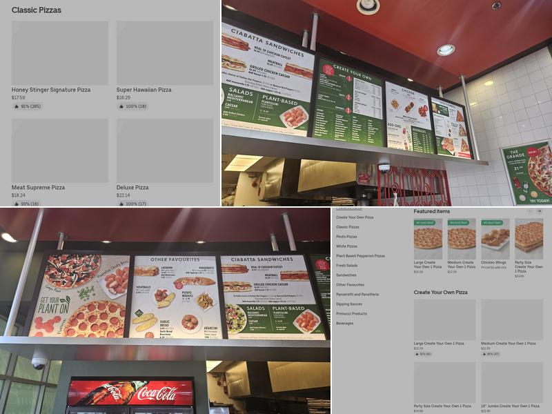 Pizza Nova Menu