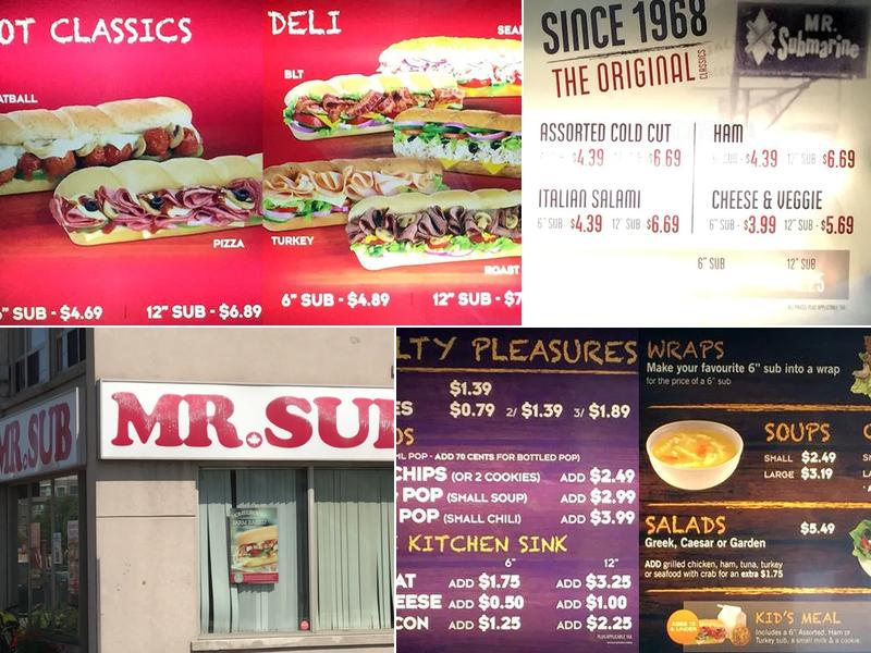 Mr.Sub Menu