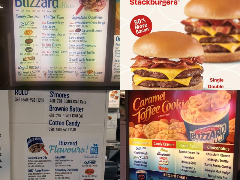 Dairy Queen Grill & Chill Menu