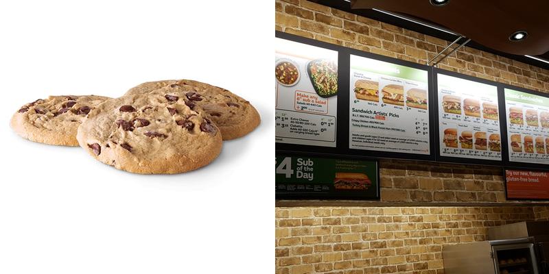 Subway Menu