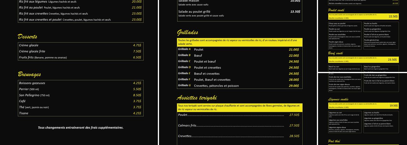 Makisu Menu