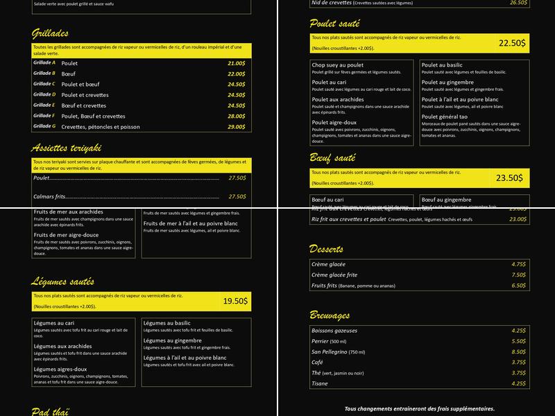 Makisu Menu