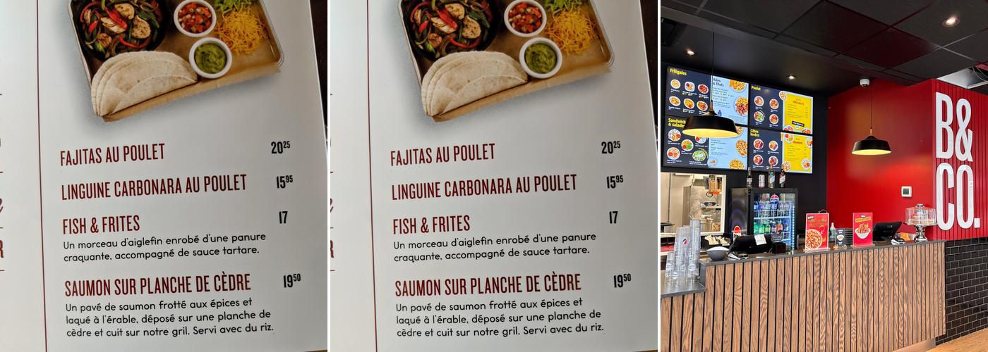 Benny&Co. Menu