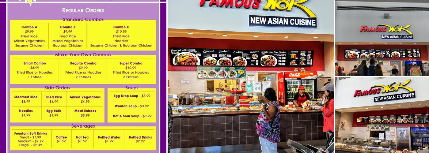 Famous Wok Menu