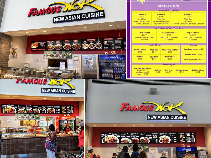 Famous Wok Menu