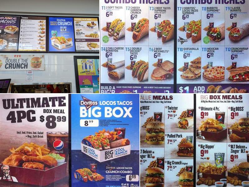 Taco Bell Menu