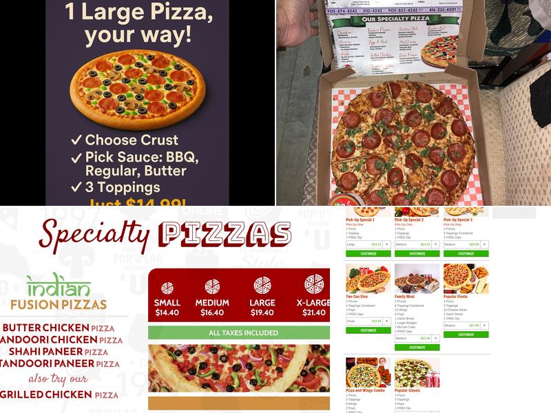 Popular Pizza Menu