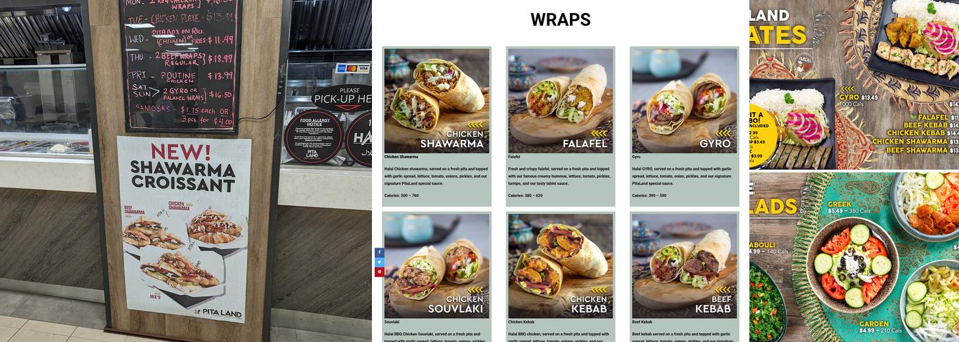 Pita Land Shawarma - Trillium Menu