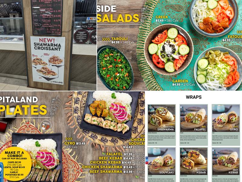 Pita Land Shawarma - Trillium Menu