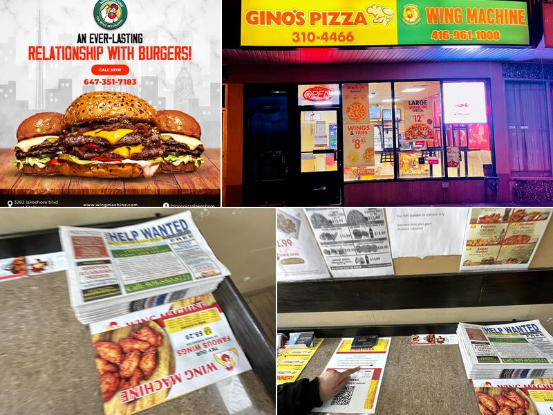 Gino's Pizza And Wing Machine