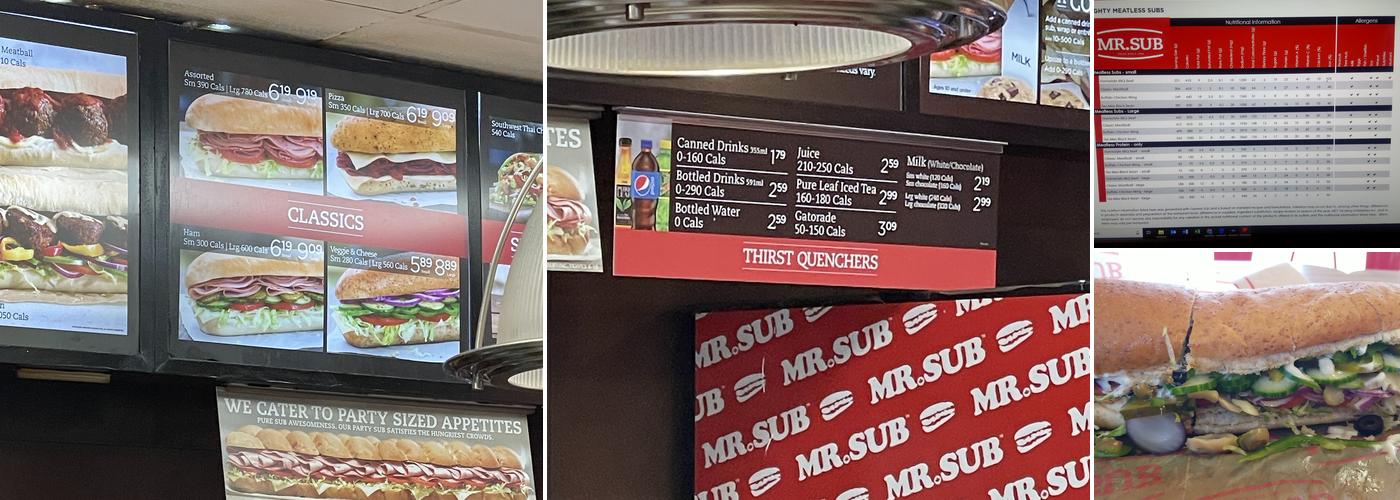 Mr.Sub Menu