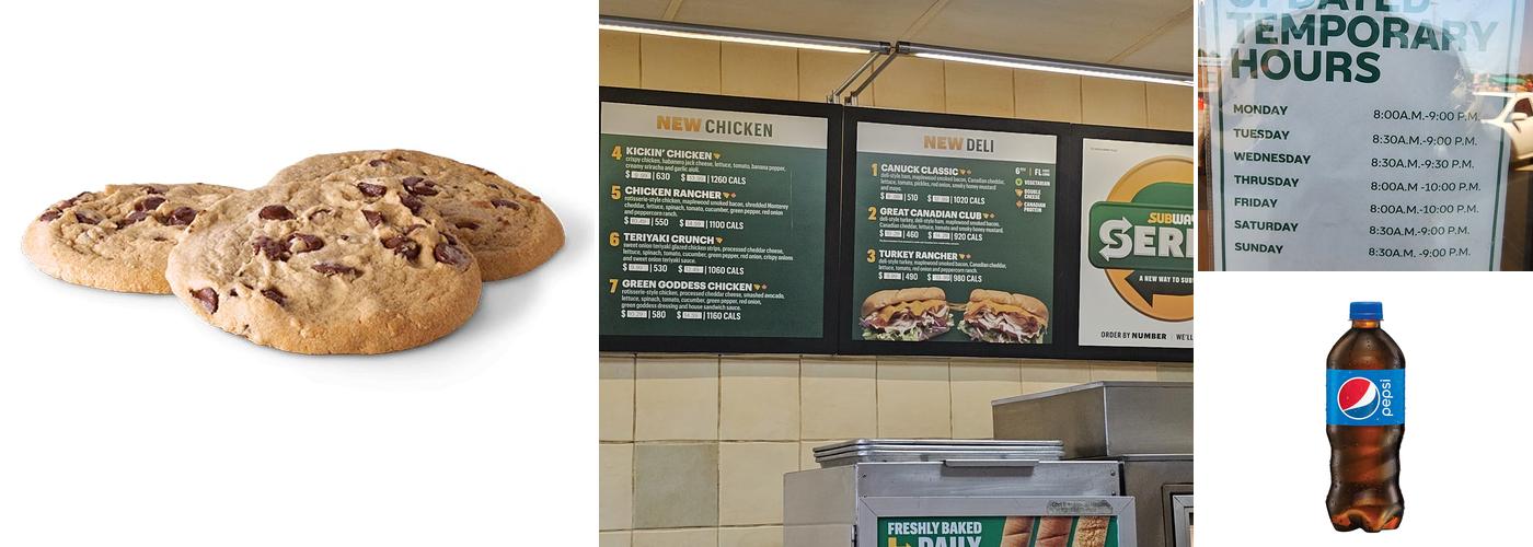 Subway Menu