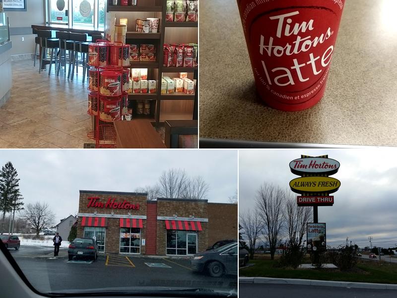 Tim Hortons 108 County Rd,  17 St-Philippe St, Alfred