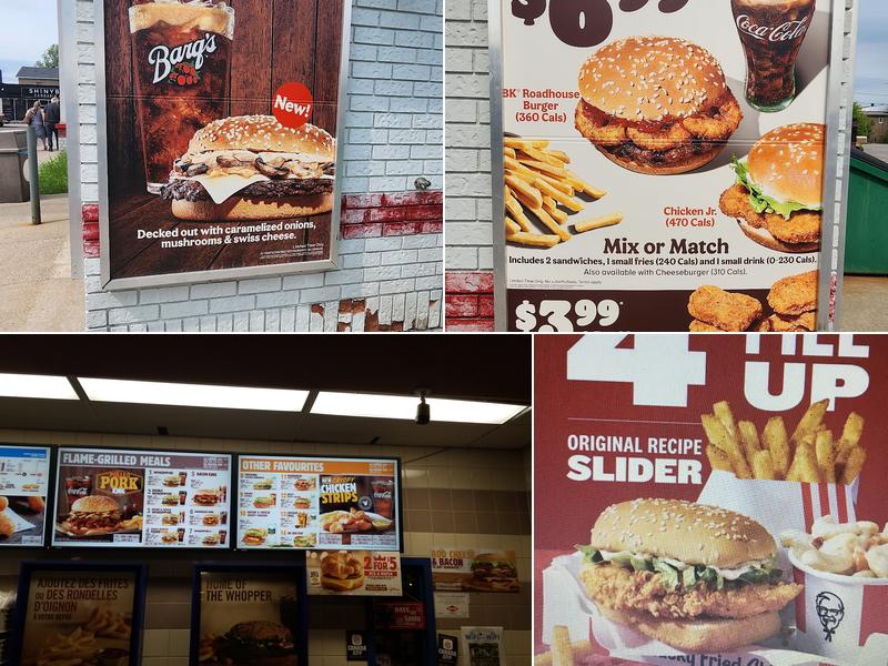 Burger King Menu