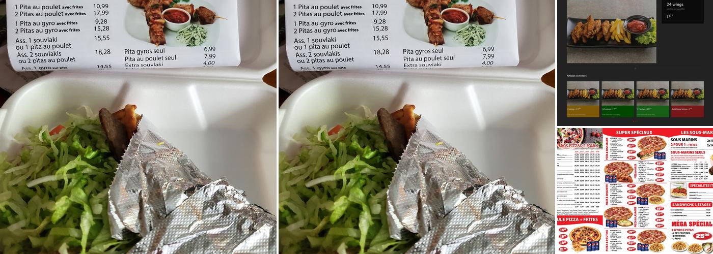 Pizzeria Sainte Thérèse Menu