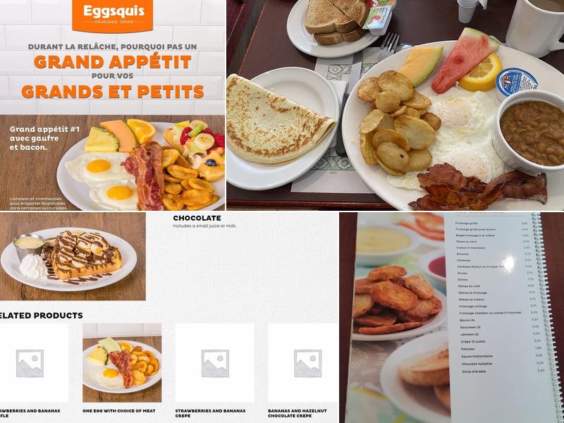 Eggsquis Menu