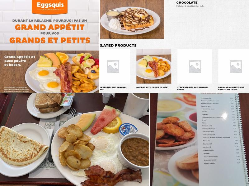 Eggsquis Menu