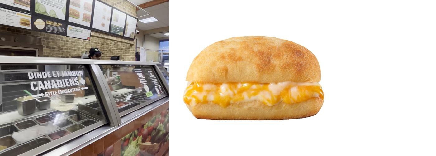 Subway Menu