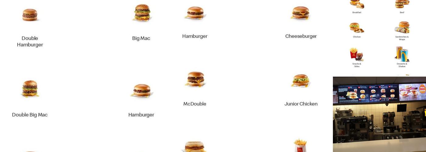 McDonald's Menu