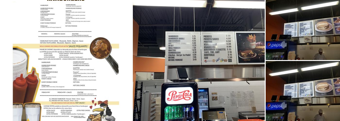 Dic Ann's Hamburgers Pointe-Aux-Trembles Menu
